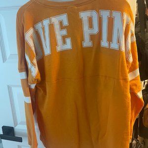 PINK VS Collegiate 5th and Ocean long sleeve UTK VOLS Tennessee M